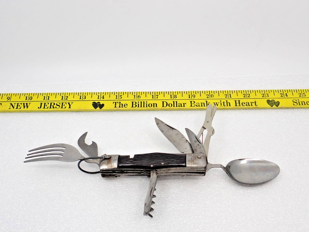 Vintage Multi-Tool (10pc) Camping Knife made in Japan