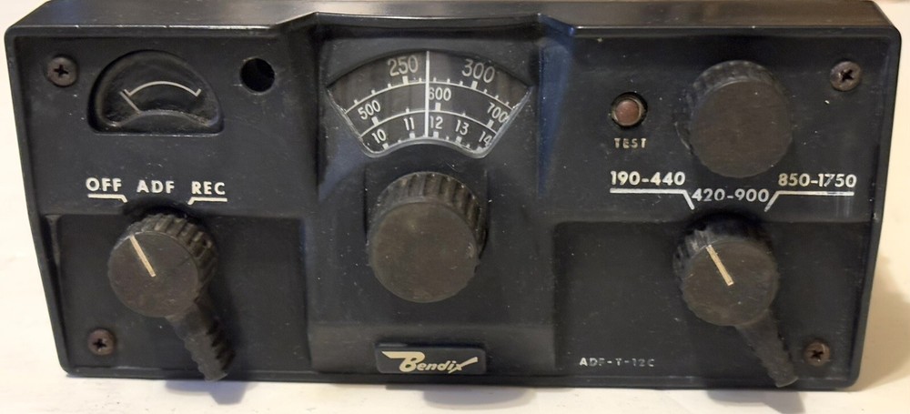 BENDIX RECEIVER MODEL 201 ADF-T-12C