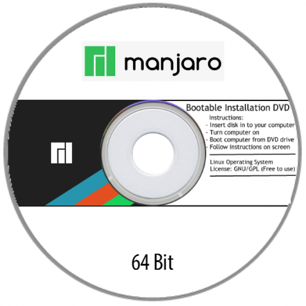 Manjaro Linux 22 DVD , Cinnamon Desktop