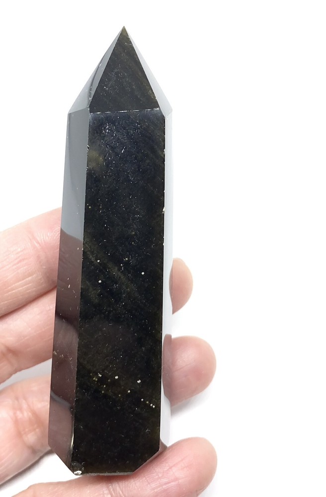 Obsidian Sheen Obelisk Point 81g Over 3in