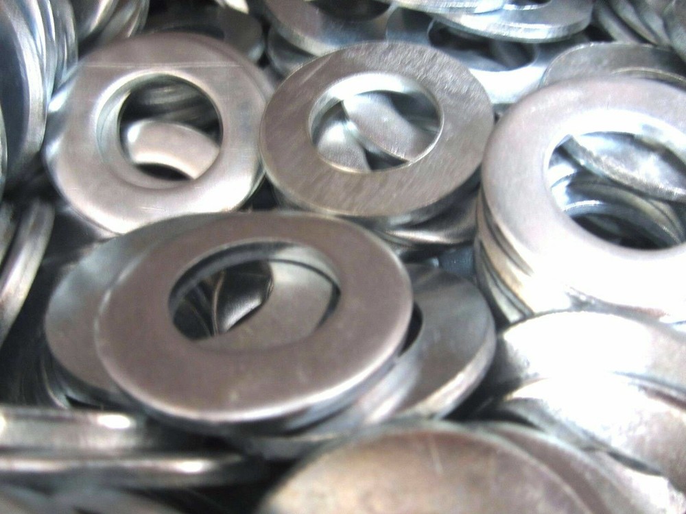 5/8 SAE Flat Washers Zinc Plated 100 Pieces
