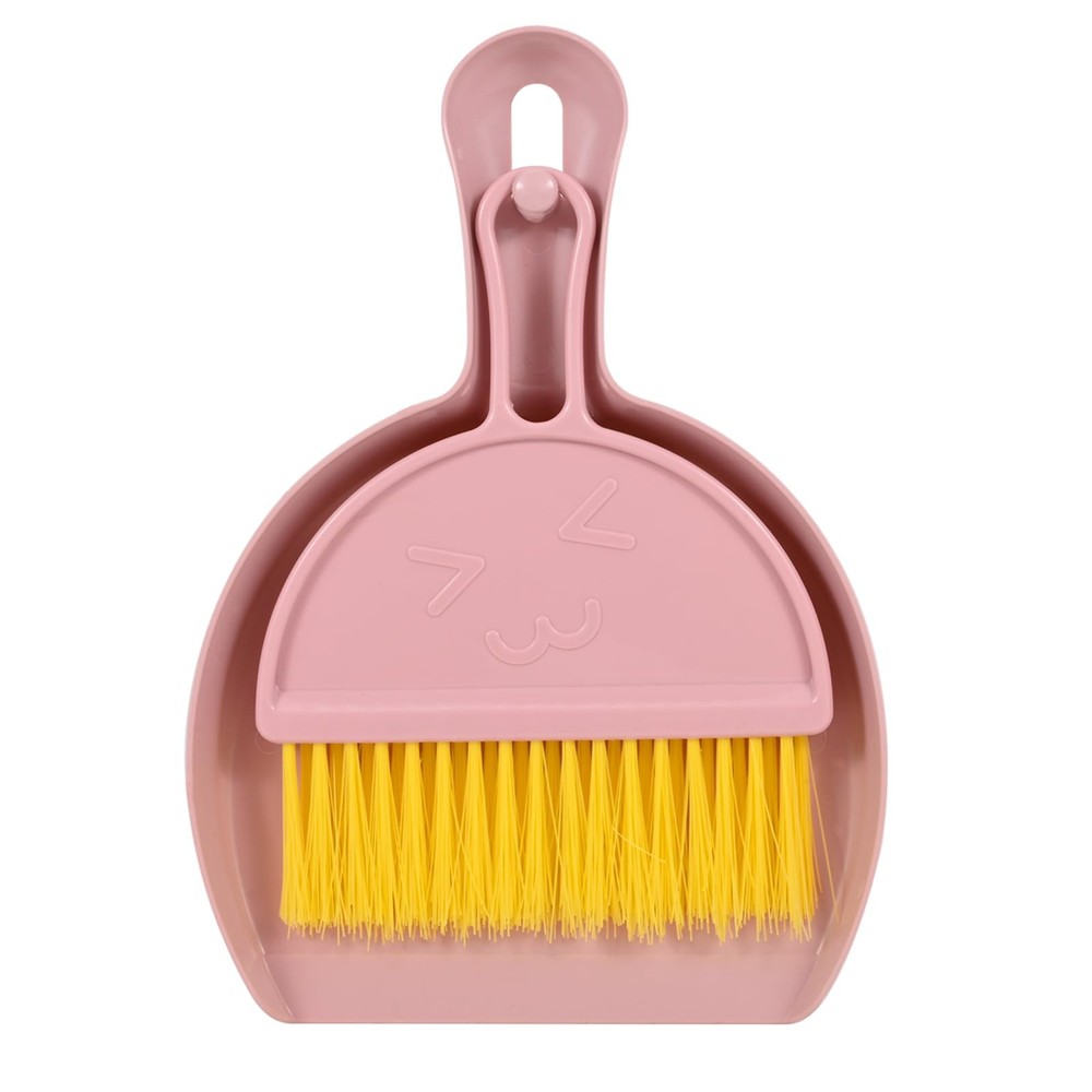 Shaloxar Small Broom and Dustpan Set,mini Compact Portable, for Home, Sofas, Kit