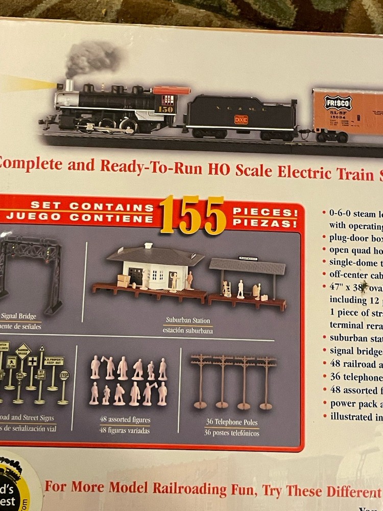 Bachmann BAC00626 Chattanooga Train Set (HO-Scale) NEW Open Box SEALED Items