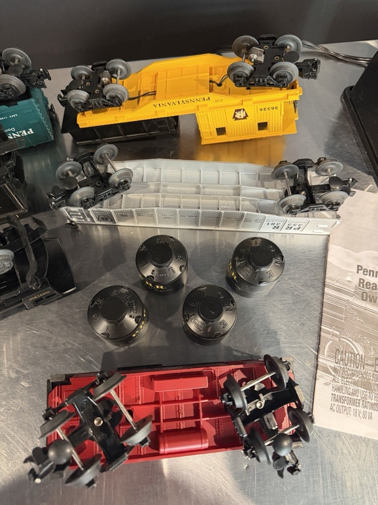 Lionel Pennsylvania Flyer 0 Gauge Train Set Only- Untested! See Pics!