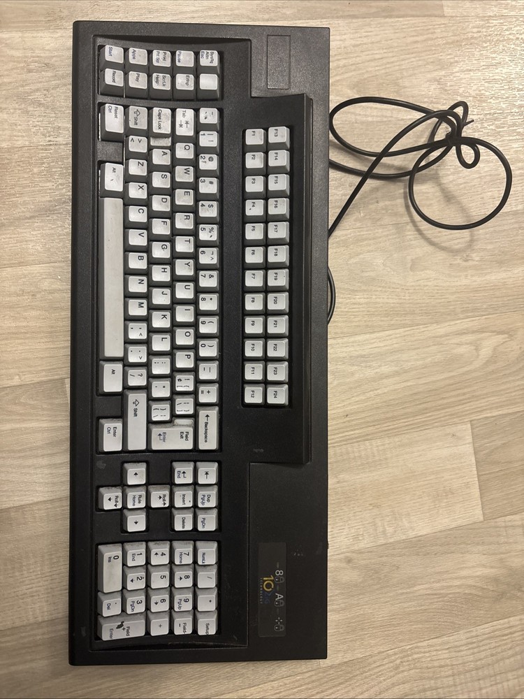 Unicomp Model M Retro Style Keyboard - Black base/grey caps very clicky