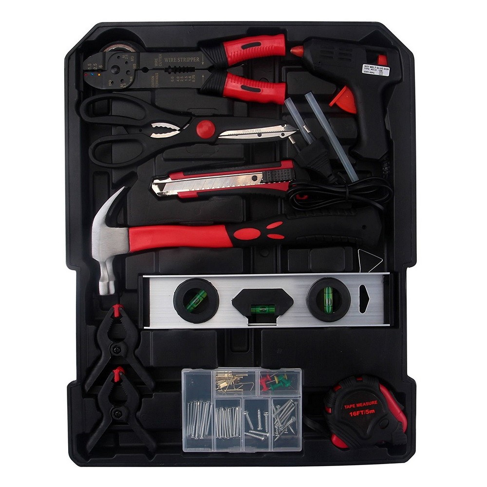 799pc Aluminum Trolley Case Tool Set, Silver, Comprehensive Portable Tool Kit
