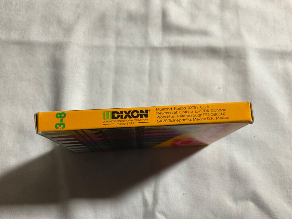 Prang 8 Pack Of Unused Crayons