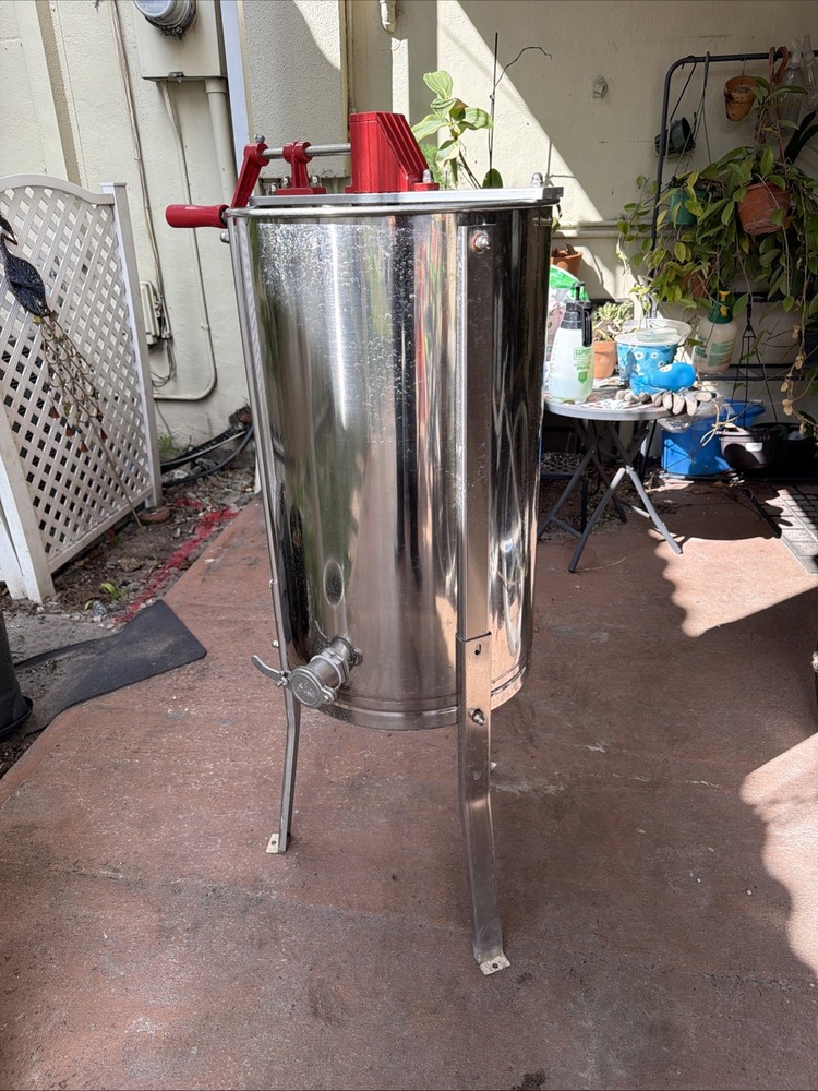 Honey Extractor Machine Stainless Steel Honeycomb Spinner Tank