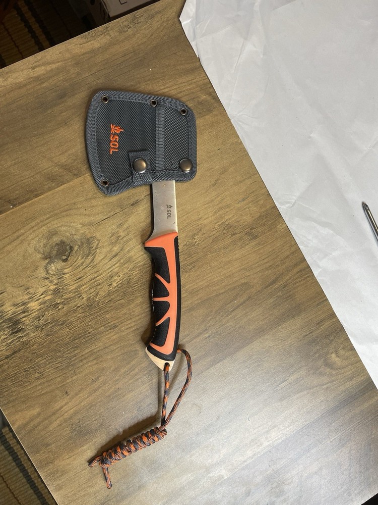 SOL Stoke Camp Hatchet Camping Outdoors Hunting