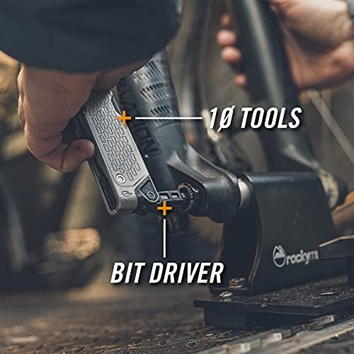 Gear Lockdown Driver 7-in-1 EDC Multitool - 2.5" Plain Edge Driver - Silver