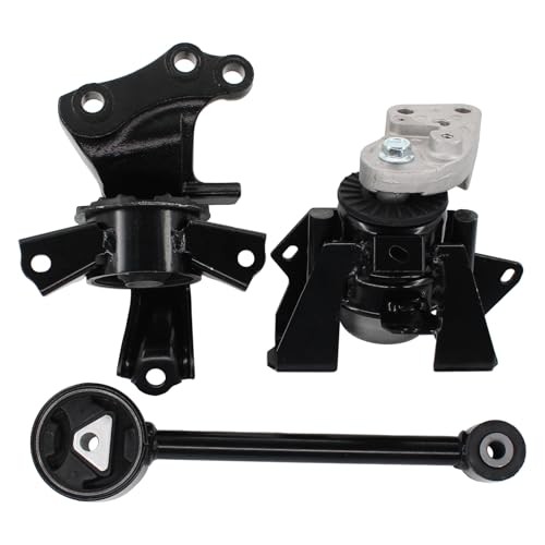 3Pcs Engine Motor Mount and Transmission Mounts Kit for Mitsubishi