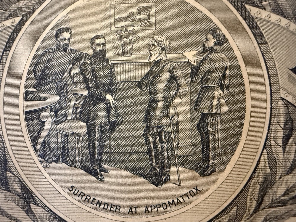 Civil War Blank Recognition Sheet 1860s