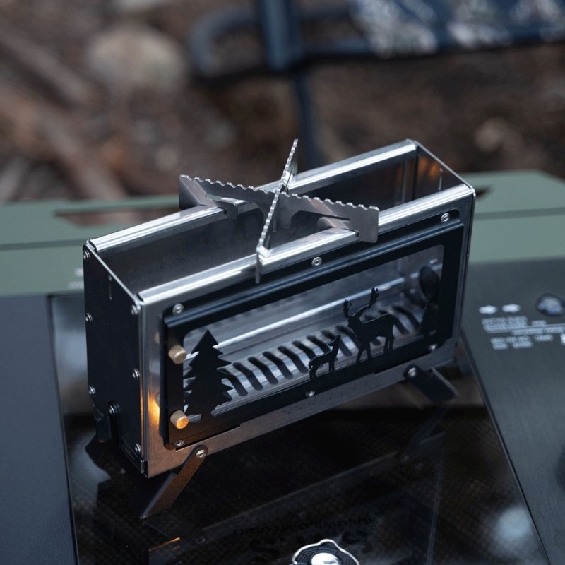 Flexible Outdoor Burning System Operates Using divisions And Hard divisions