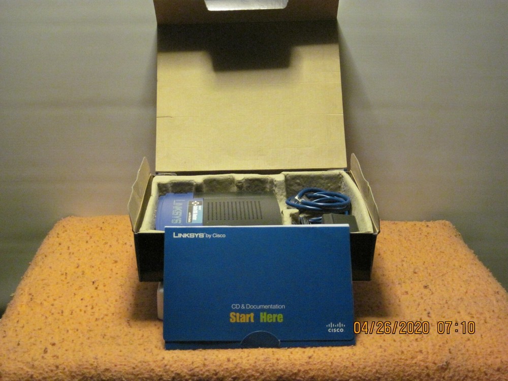Linksys EtherFast Cable/DSL Router with 4-Port Switch (BEFSR41 v4.3)