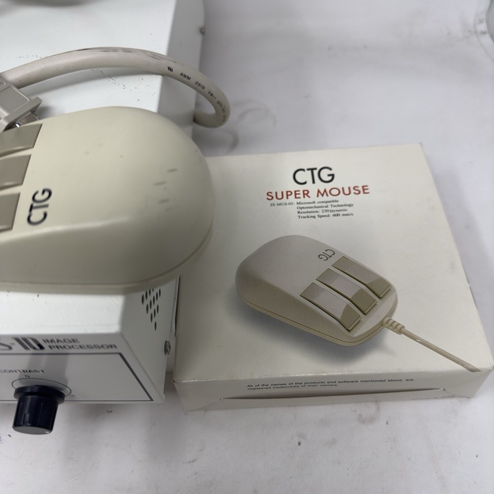Hamamatsu Photonics C4015 Argus 10 Image Processor With Super Mouse Vintage