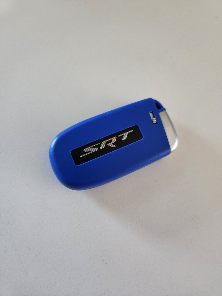 BLUE SRT KEY FOB Dodge Jeep Chrysler shell