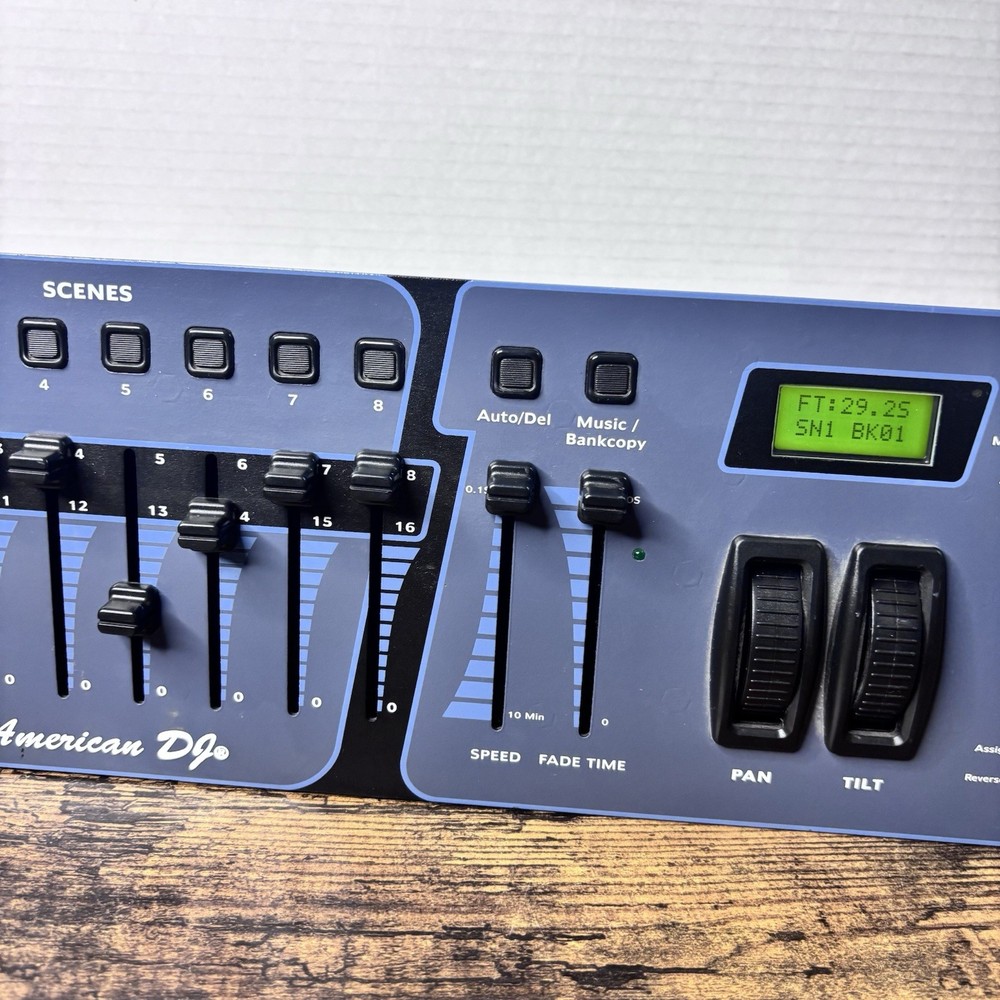 American DJ DMX Operator II Light Controller W/ Power Cord Good Condition