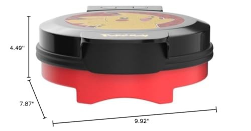 Pokémon Waffle Maker - Make Waffles - Kitchen Appliance Pikachu