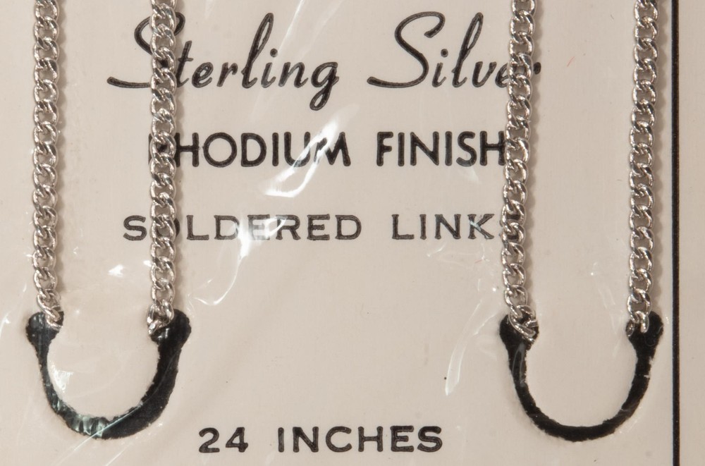 Sterling Silver Link Chain 24” NEW