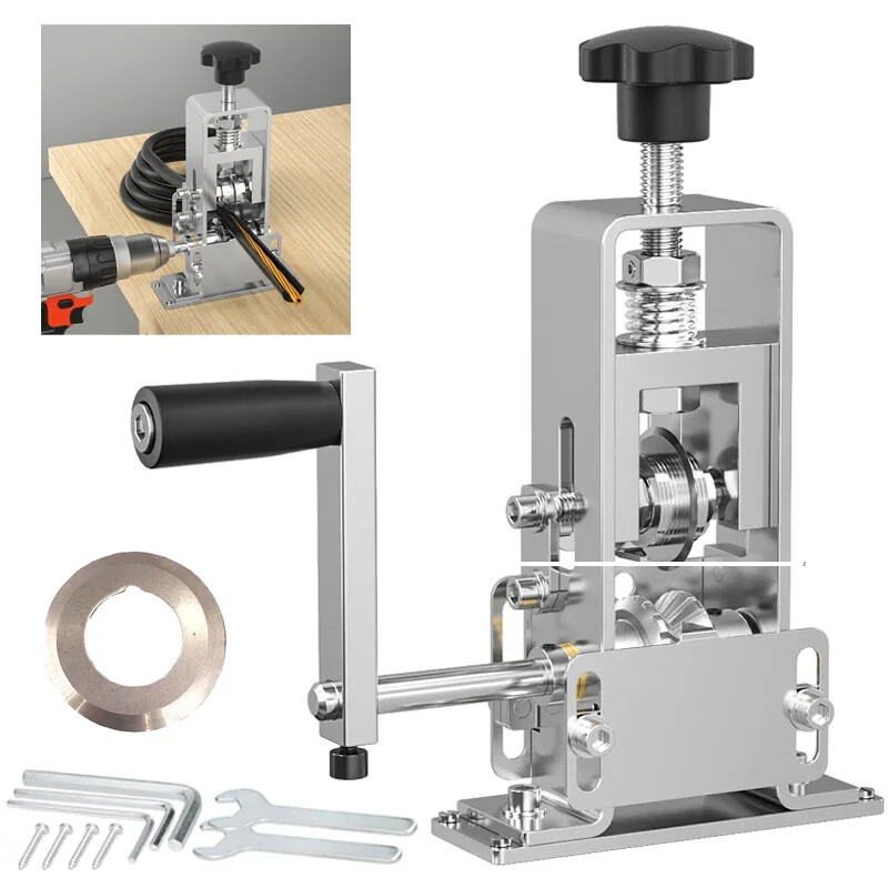 Wire Stripper Manual Wire Stripping Tool 1-25mm Cable Electric Peeling Machine