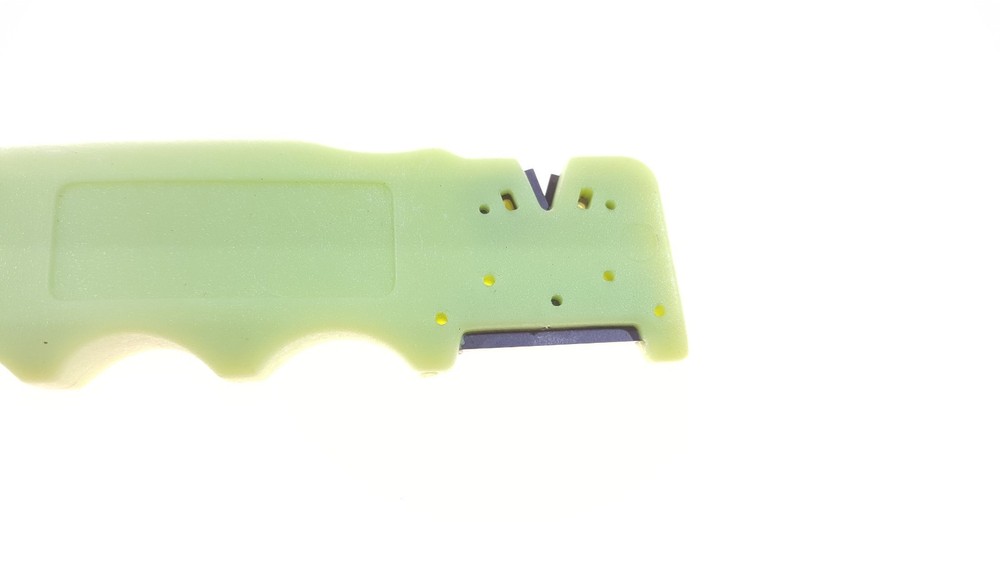 Knife and Tool Sharpener and Bottle opener with Compass Survival tool Carbide