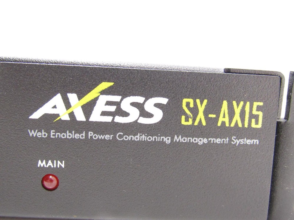 SurgeX Axess SX-AX15 Web Enabled Power Conditioning Management System