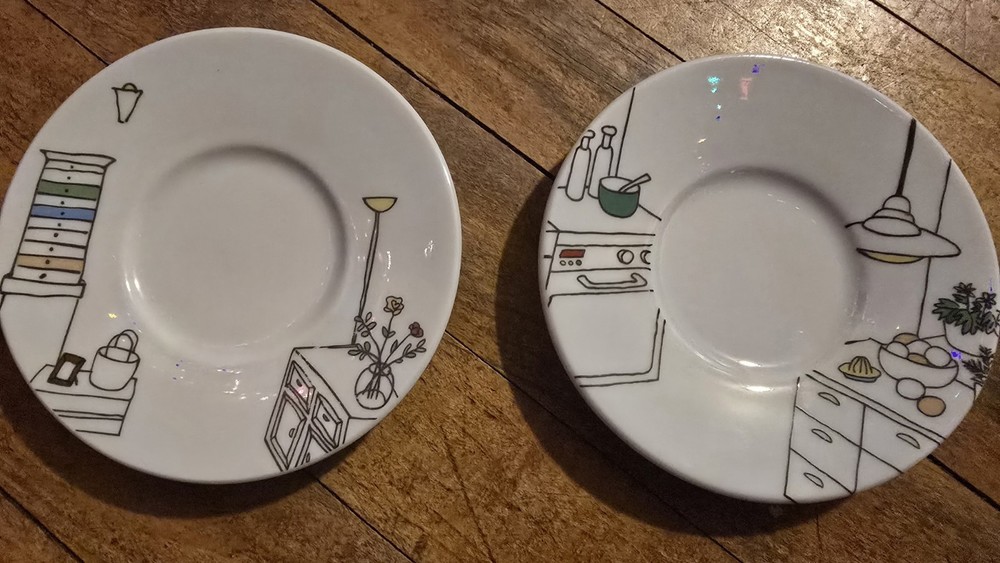 Thompson Pottery 4pc Tea Set