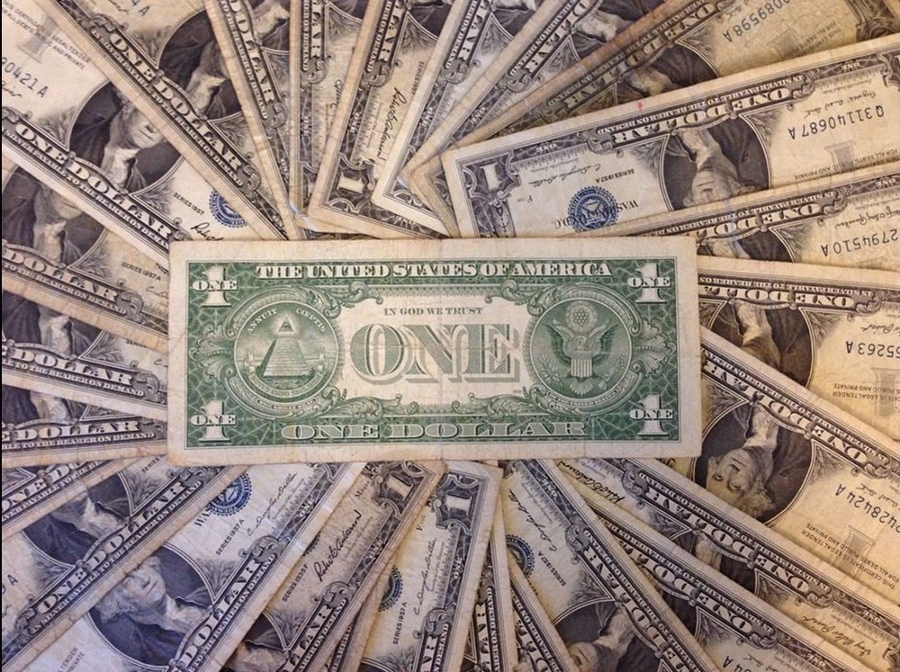 ✯1923-1957 One Dollar Note ✯ $1 Silver Certificate VG+ ✯ Bill Blue US Currency✯