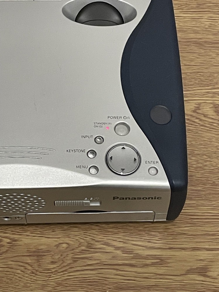 Panasonic LCD Projector Model PT-LC50E - with Power Cable & Remote - PAT Tested
