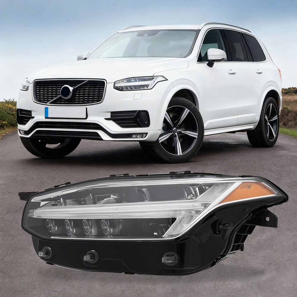 LED Front Headlamp Left Side Headlight For 2019-2024 Volvo XC90 Without AFS