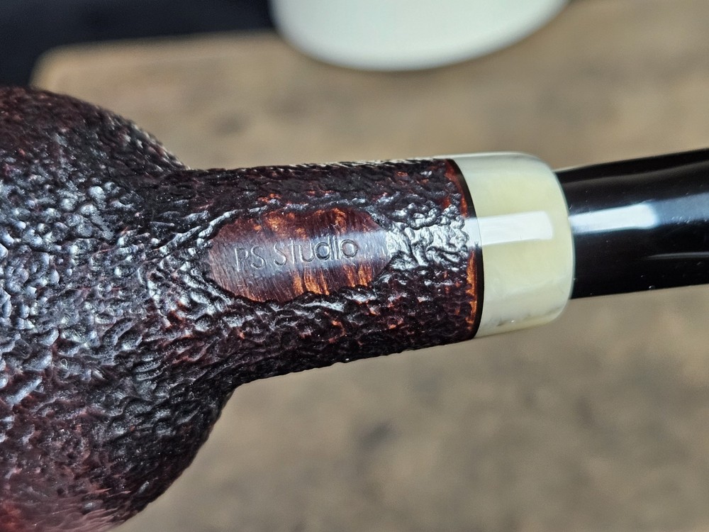 PS Studio (Germany) Rusticated Tomato/Author Artisan Estate Pipe