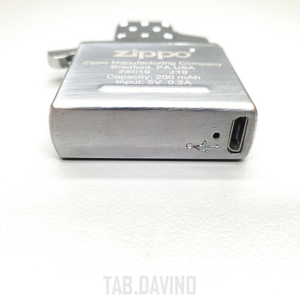 ZIPPO ELECTRIC INSERT USB ARC LIGHTER BOX 65828 PLASMA TRANSFORMS YOUR ZIPPO