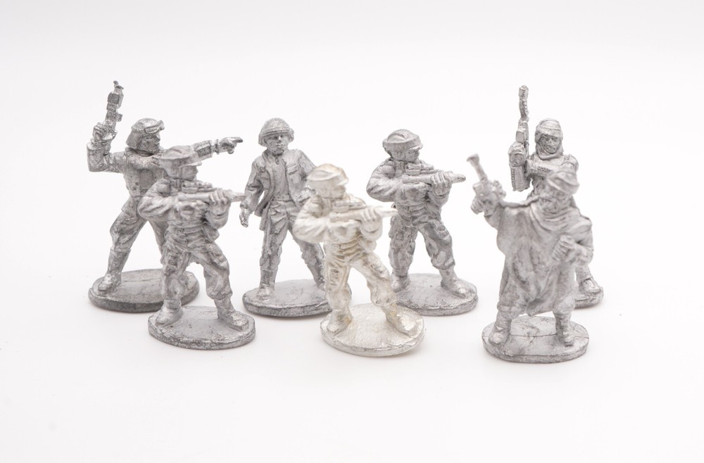 Star Wars - West End Miniatures - Unpainted - Rebel Troopers & Commandos - Set