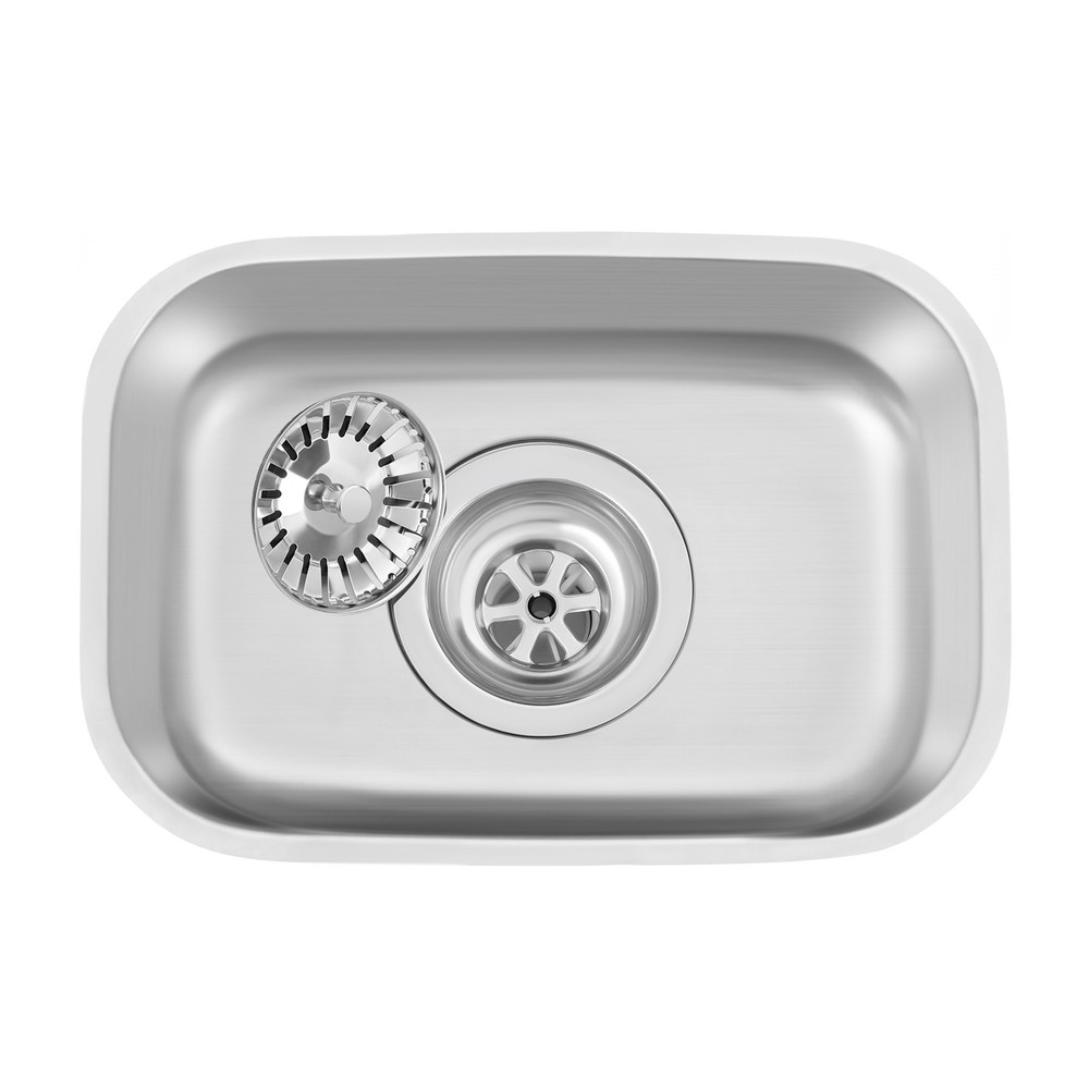 Small Stainless Steel Narrow Rectangle Undermount Sink Compact Bar Sink Kitchen