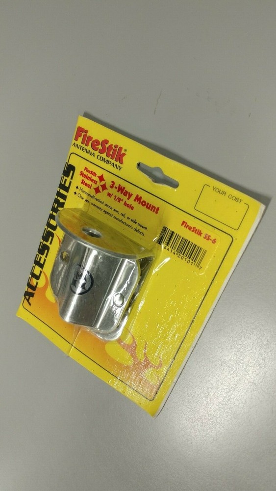 FireStik SS-6 3-Way Mount | For CB antennas