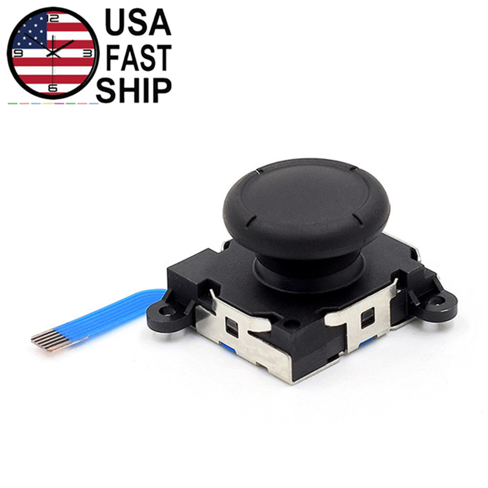 Black Joy-Con Joystick Thumbstick For Nintendo Switch / Lite Joycon Replacement