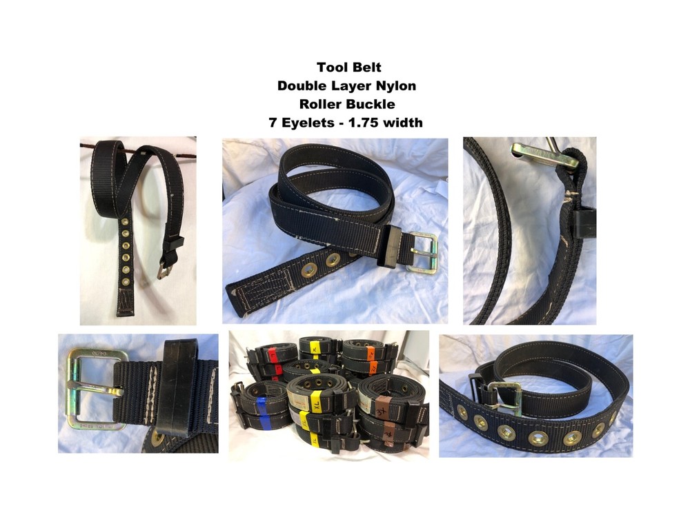 Nylon Tool Belt, Double Layer, Roller Buckle