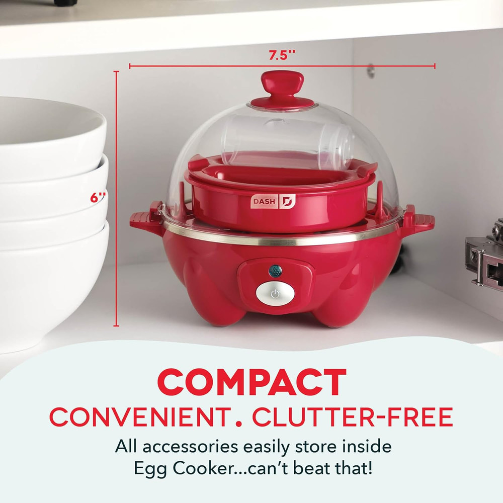 Rapid Egg Cooker: 7 Egg Capacity Electric Egg Cooker