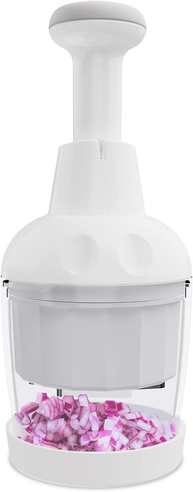 Food Chopper, Handheld Veggie Chopper for Vetable, On, Garlic, Nut,