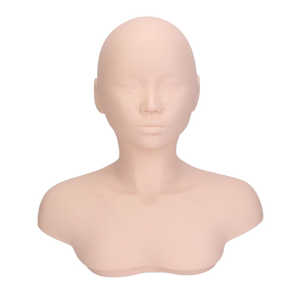 Versatile Soft Comfortable Practice Training Mannequin Head For Beauty Care