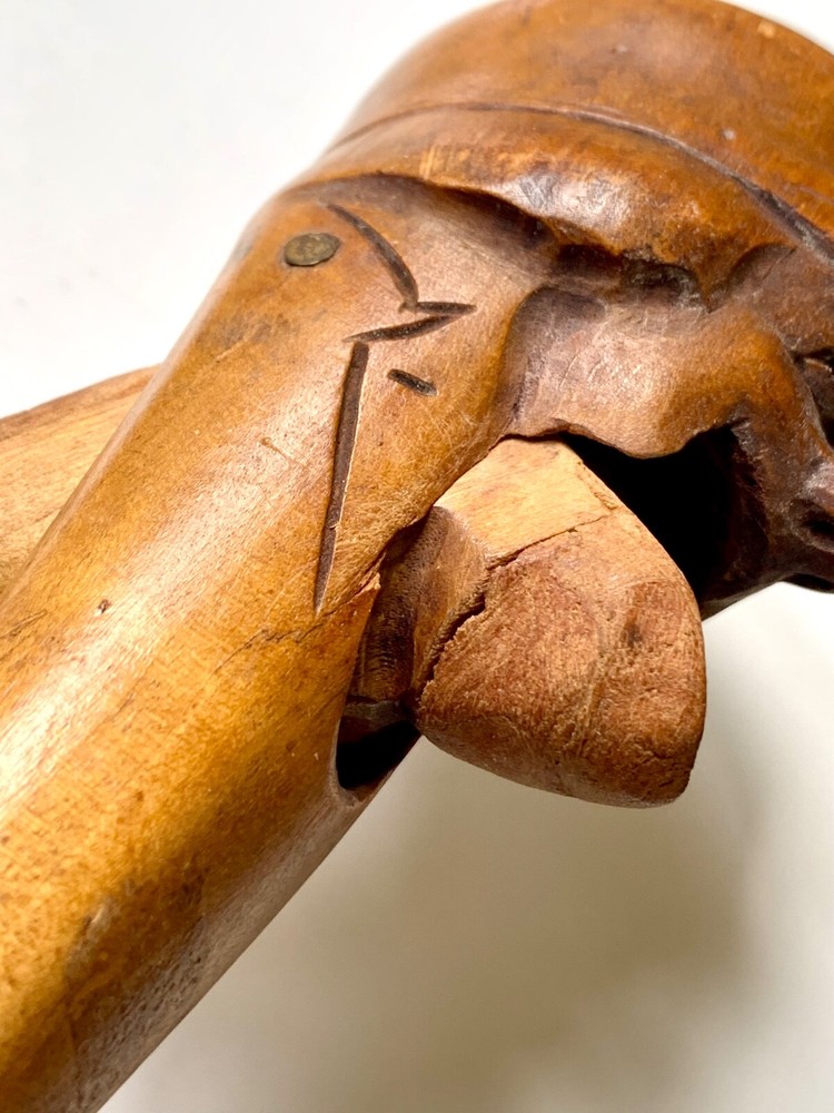 UNIQUE - Hand Carved Wooden Nutcracker
