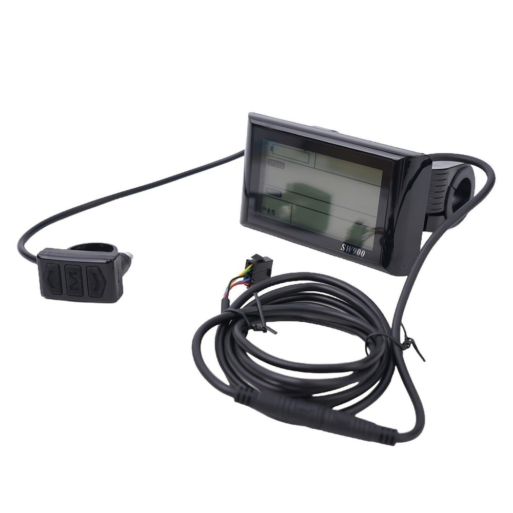 SW900 LCD Display Meter Control Panel 24-72V E-Bike Electric-Bicycle Scooter