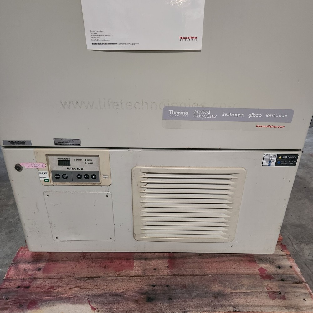 Sanyo MDF-U5386SC Ultra Low Temperature Freezer | Pre-Owned, Untested