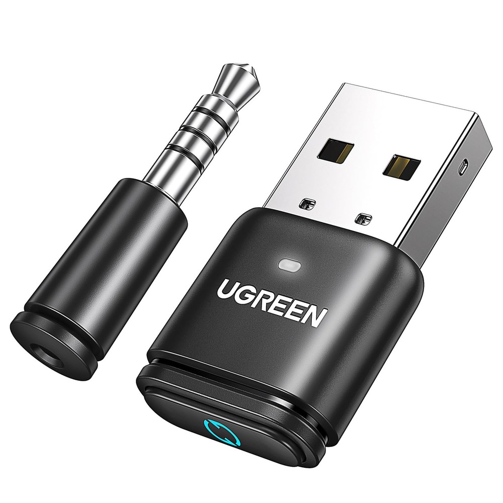 UGREEN Bluetooth 5.3 Adapter for PS4 PS5 USB Audio Transmitter APTX...