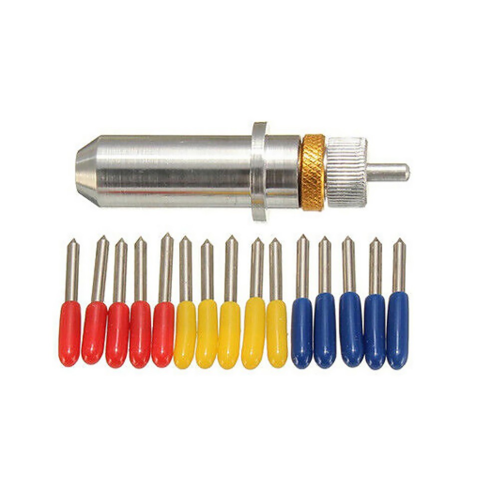 30° 45° 60° PC Roland GCC Cutting Plotter Cutter Blade Tool w/ Holder Kit