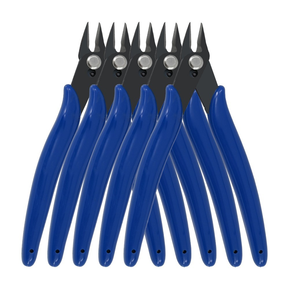 5pcs Wire Cable Cutter Micro Plier Side Cutting Plier Nippers DIY Tool