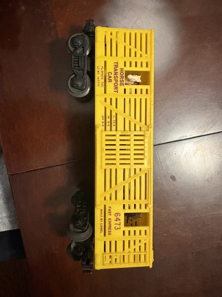 LIONEL 6-UNIT STEAM FREIGHT SET In Original Box not tested
