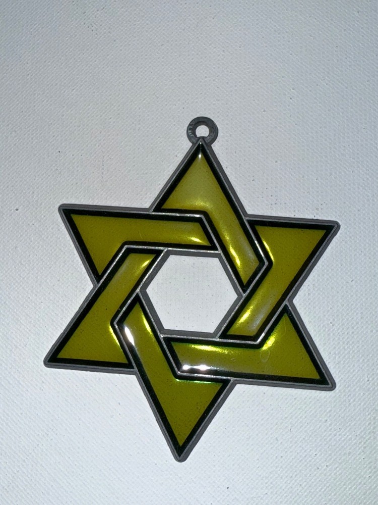 Vintage Sun Catcher L X2 Judaism