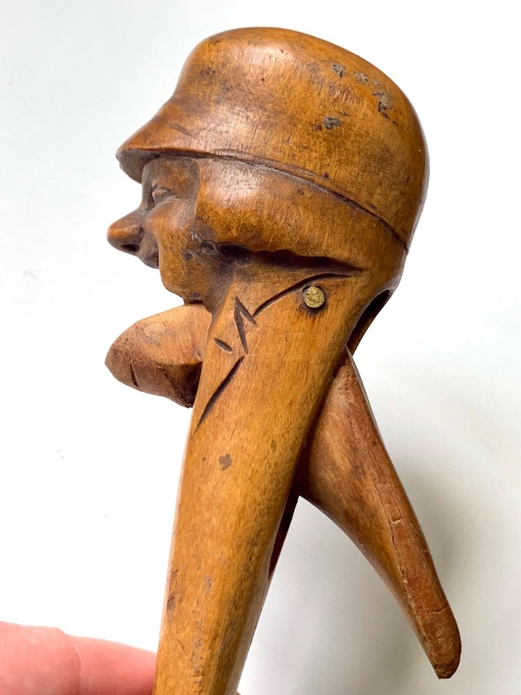 UNIQUE - Hand Carved Wooden Nutcracker