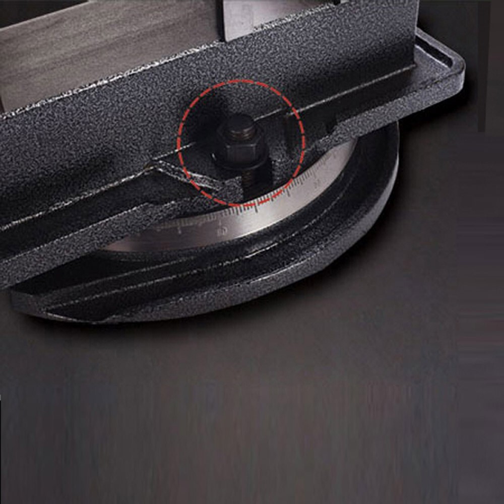 20KG 5" Lockdown Milling Machine Vise With 360° Swiveling Base